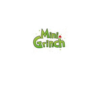 Grinch Family Mini Grinch model negru pe tricou