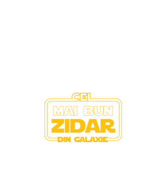 Cel mai bun zidar din galaxie model negru pe tricou