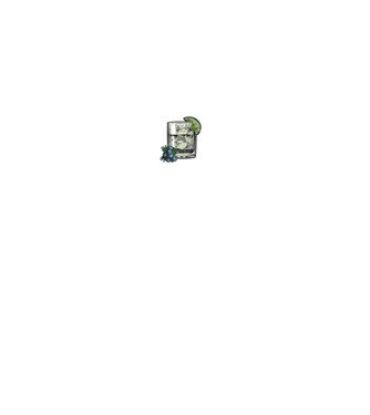 Let the fun be gin model negru pe tricou