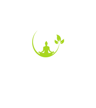 meditation leaf model negru pe tricou