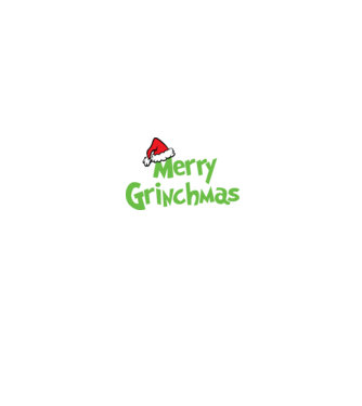 Grinchmas model negru pe tricou