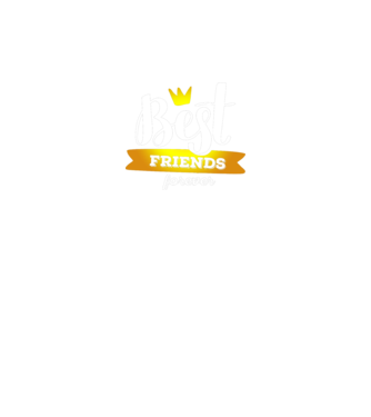 Best friends forever model mov pe tricou