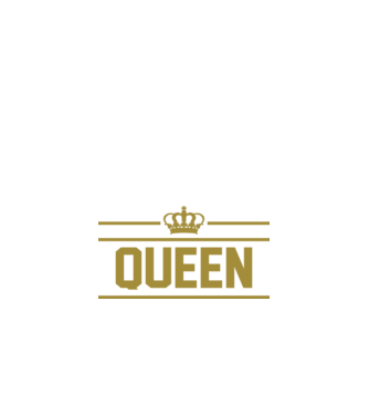Queen model negru pe tricou