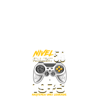 Nivel Finalizat 50 model negru pe tricou