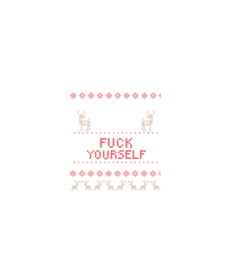 Merry go fuck yourself model negru pe tricou
