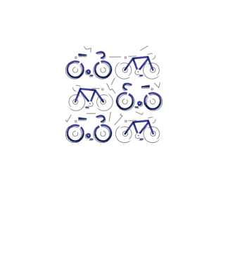 Bikes model gri pe tricou