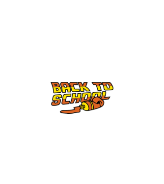Back to school model negru pe tricou