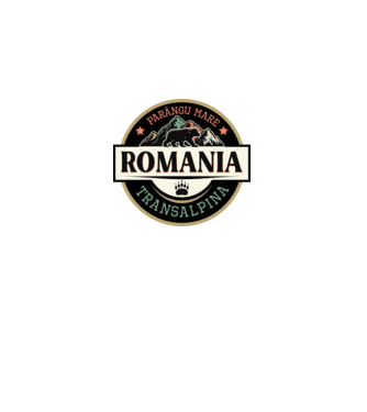 România transalpina model negru pe tricou
