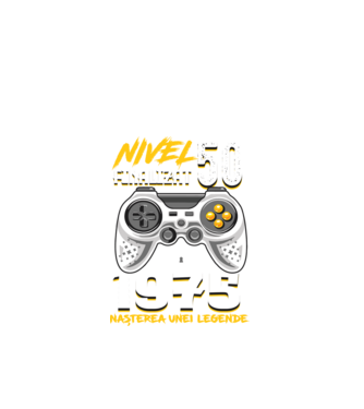 Nivel Finalizat 50 model negru pe tricou