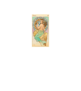 Horoscop Tarot PESTI model alb pe tricou