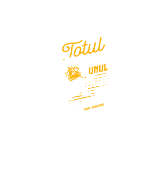 Totul este dificil pentru unul, dar nimic nu este imposibil pentru mulți! Team-building model negru pe tricou