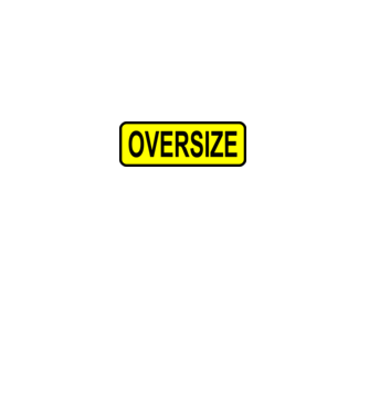 Oversize model alb pe tricou