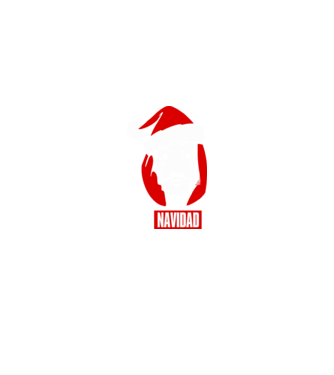 feliz navidad merry christmas money heist model negru pe tricou