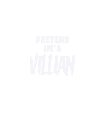 Villian carnaval model negru pe tricou