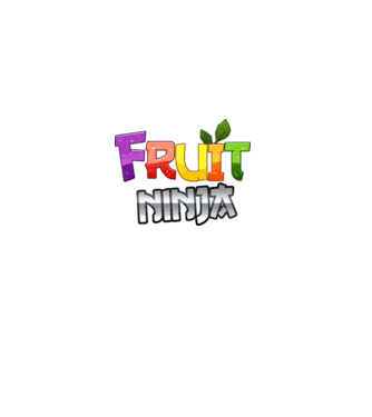 Fruit Ninja model alb pe tricou