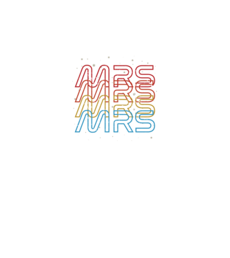 Retro vintage nasa couple mrs model negru pe tricou