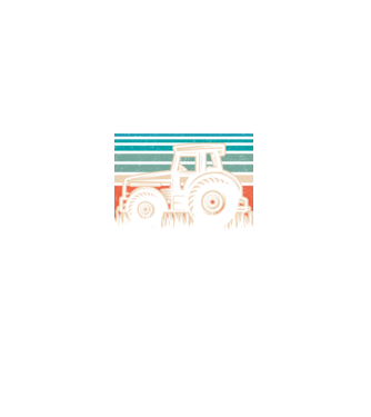TRACTOR model negru pe tricou