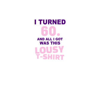 Lousy T-shirt 60 model gri/negru pe tricou