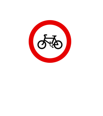 Pistă pentru Biciclete model alb pe tricou