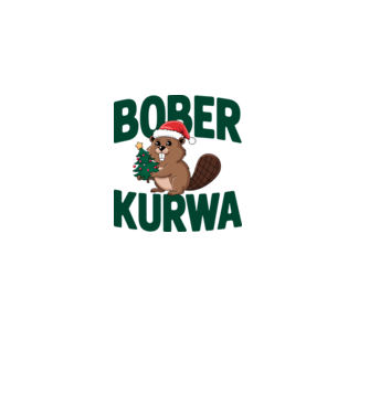 Bober kurwa xmas model roz deschis pe tricou