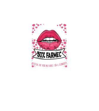 Sunt născută în mai - 50% farmec - 40% nebunii și umor - Restul de 10% nu vrei să-l cunoști model negru pe tricou