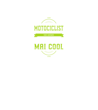 sunt motociclist, la fel ca toți ceilalți, dar mult mai cool model negru pe tricou