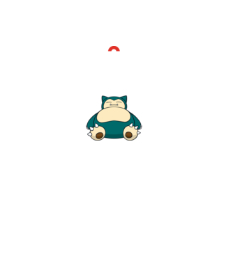 Keep Calm Snorlax model negru pe tricou