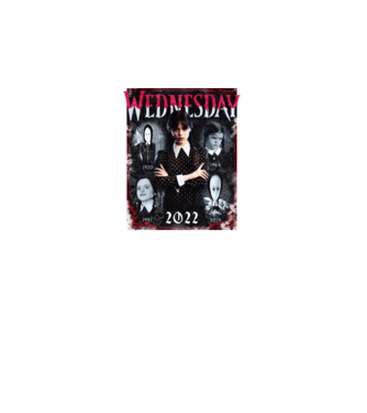 WEDNESDAY multi all time model negru pe tricou