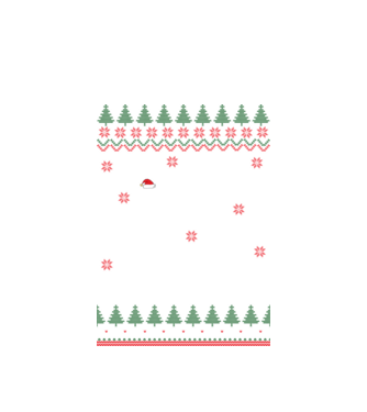 Merry Fishmas model alb pe tricou
