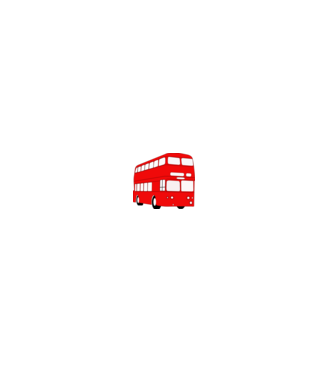 Autobuze model gri pe tricou