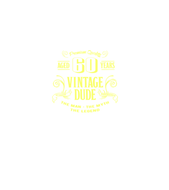 Vintage Dude - 60 model roșu pe tricou