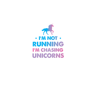 Unicorn Alergare model alb pe tricou