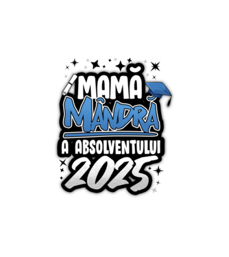 Mamă Mândră a absolventului model nisipiu pe tricou