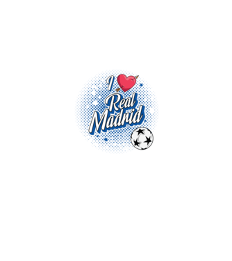 Popart RealMadrid model albastru jeanși pe tricou