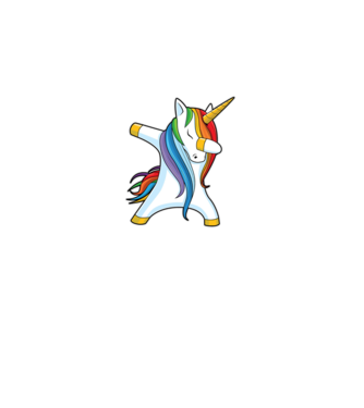 DAB Unicorn 2 model gri pe tricou