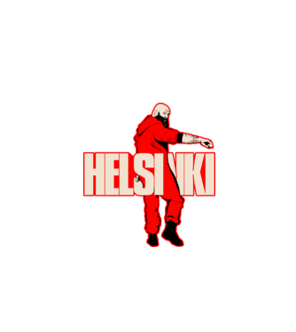 helsinki la casa de papel model negru pe tricou