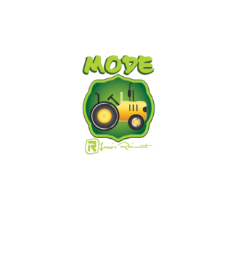 Baby tractor model verde neon pe tricou