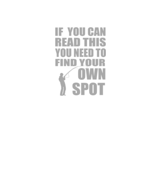 If you can read this, you need to find your own spot model negru pe tricou