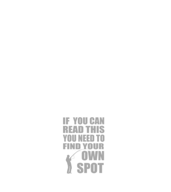 If you can read this, you need to find your own spot model negru pe tricou