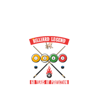 Billiard legend born in 1963 model negru pe tricou