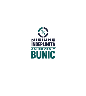 Misiune îndeplinită - am devenit bunic model gri pe tricou