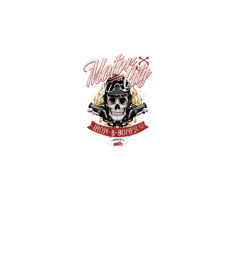 Motor City model negru pe tricou