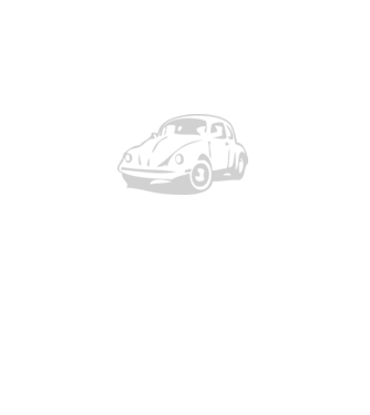 vw beetle model gri pe tricou