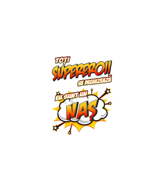 Toți supereroii se deghizează, eu sunt un naș model albastru închis pe tricou