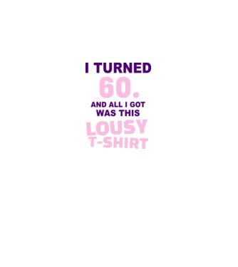 Lousy T-shirt 60 model albastru închis pe tricou