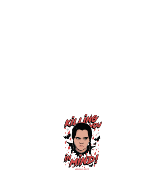 WEDNESDAY Killing You in my mind model negru pe tricou