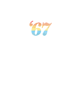 Retro Birthday 1967 model alb pe tricou