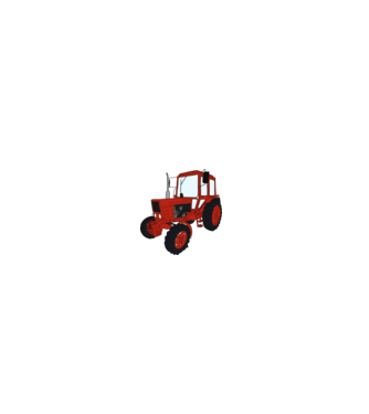 TRACTOR model gri pe tricou