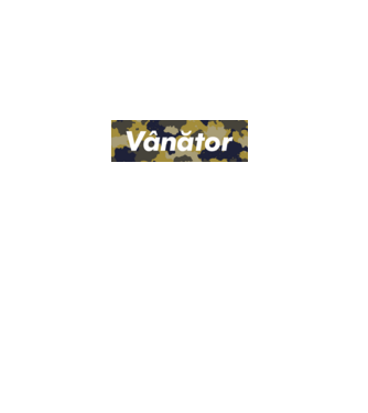 vânător model roșu pe tricou