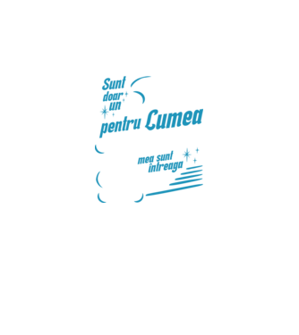Sunt doar un tată pentru lumea din jur, dar pentru familia mea sunt întreaga lume! model negru pe tricou